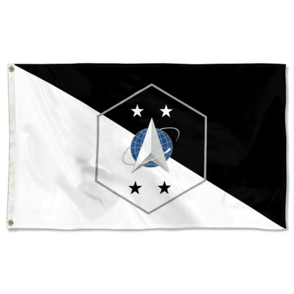 Fyon The Chief Master Sergeant of the Space Force Flag Banner