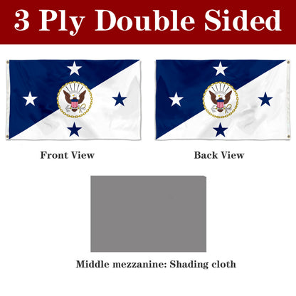 Fyon The Chief of Naval Operations Flag Banner