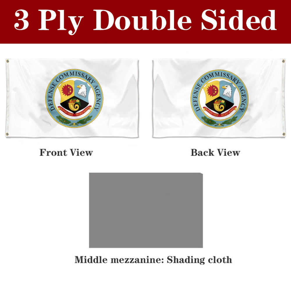 Fyon The Defense Commissary Agency Flag Banner