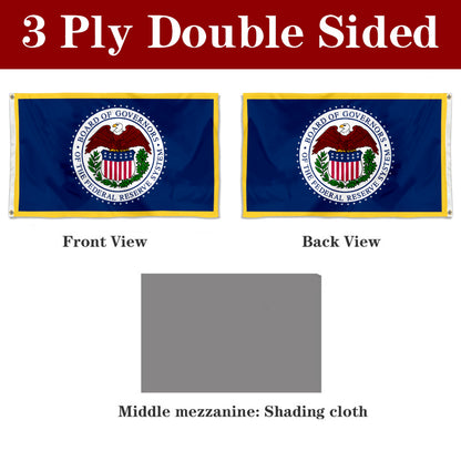 Fyon The Federal Reserve System Flag Banner