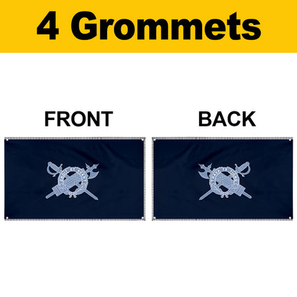 Fyon The Inspector General of the United States Army Flag Banner