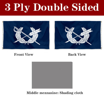 Fyon The Judge Advocate General of the United States Army Flag Banner