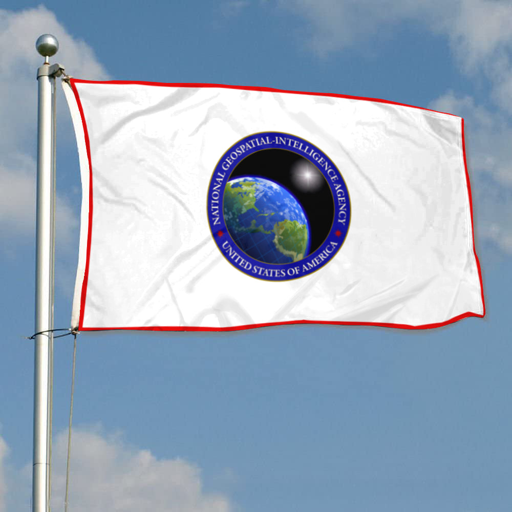 Fyon The National Geospatial-Intelligence Agency Flag Banner