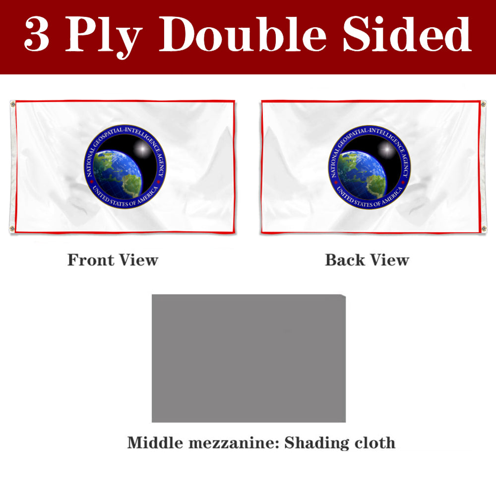 Fyon The National Geospatial-Intelligence Agency Flag Banner