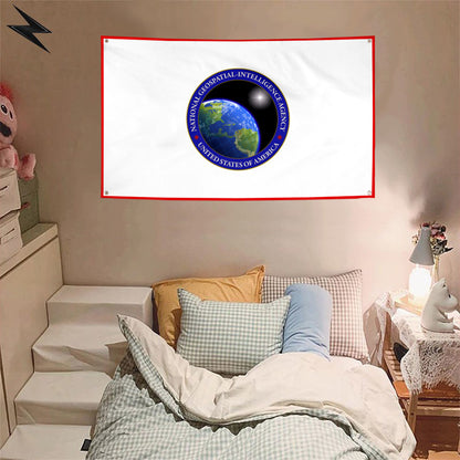 Fyon The National Geospatial-Intelligence Agency Flag Banner