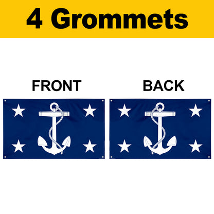 Fyon The Secretary of the Navy Flag Banner