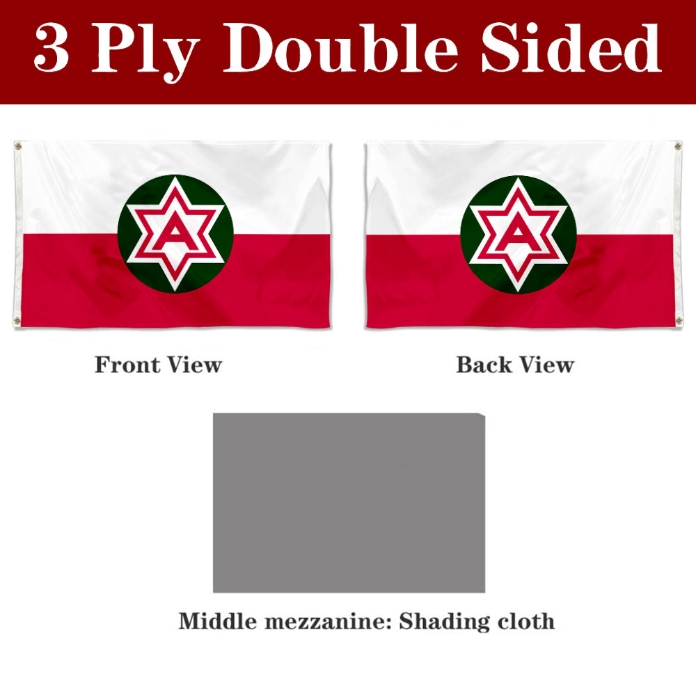 Fyon The Sixth Army Flag Banner