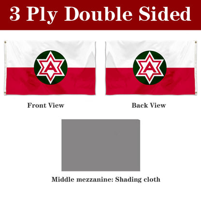 Fyon The Sixth Army Flag Banner