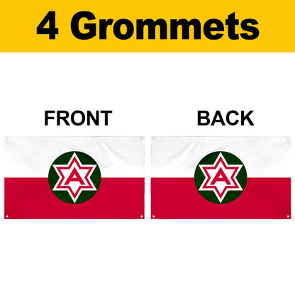 Fyon The Sixth Army Flag Banner