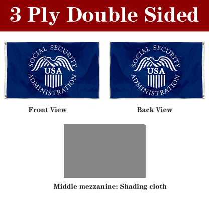 Fyon The Social Security Administration Flag Banner