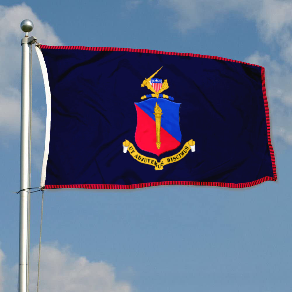 Fyon The United States Army Adjutant General School Flag Banner