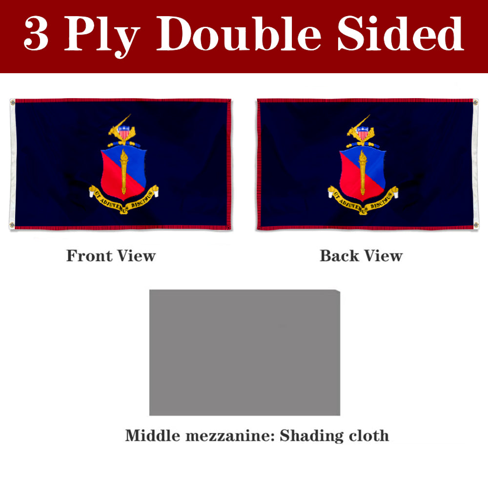 Fyon The United States Army Adjutant General School Flag Banner
