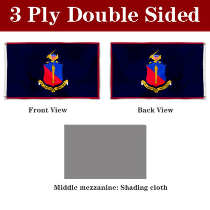 Fyon The United States Army Adjutant General School Flag Banner