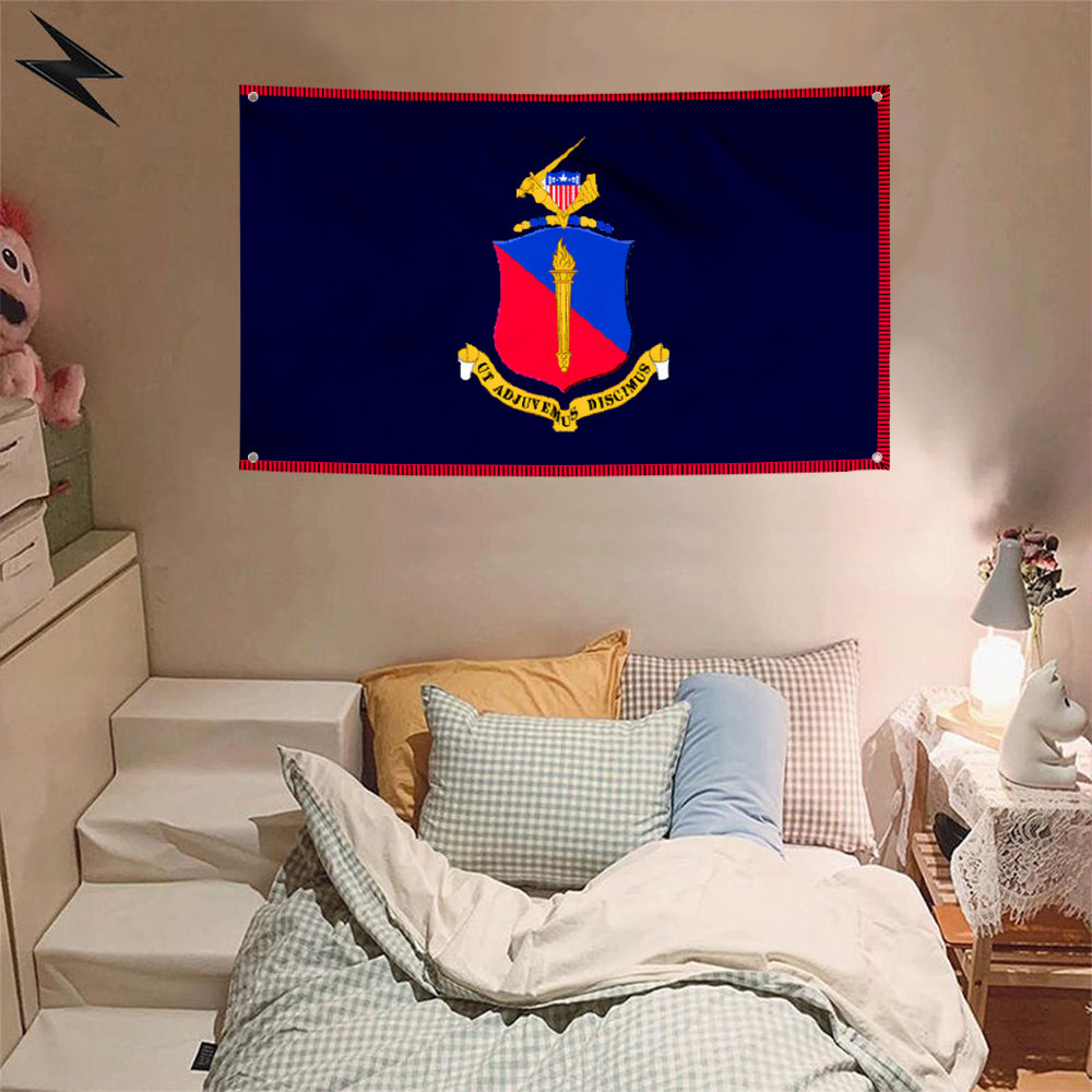 Fyon The United States Army Adjutant General School Flag Banner