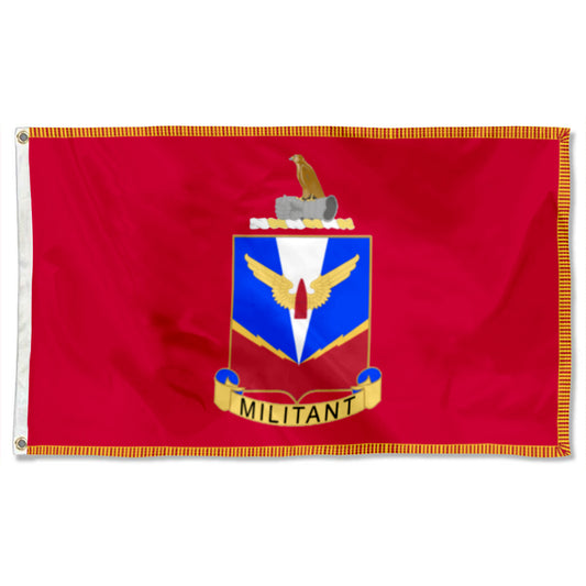 Fyon The United States Army Air Defense Artillery School Flag Banner