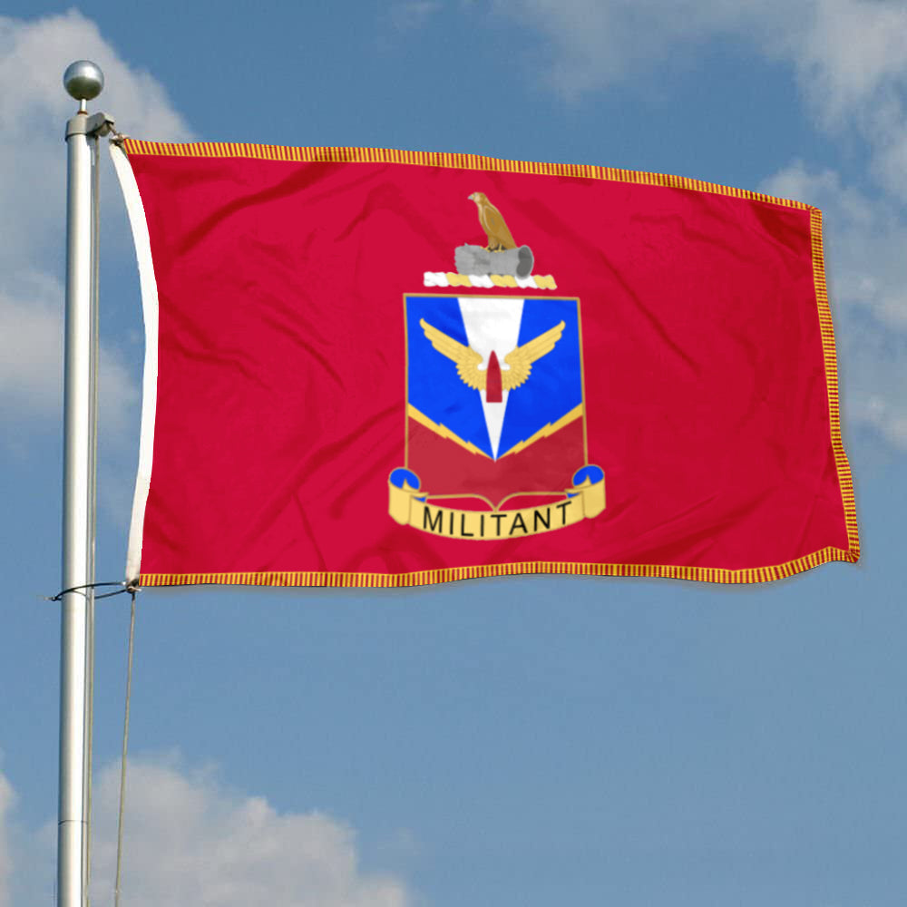 Fyon The United States Army Air Defense Artillery School Flag Banner