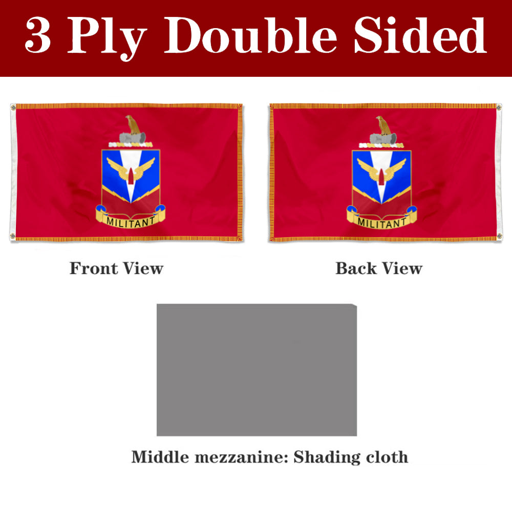 Fyon The United States Army Air Defense Artillery School Flag Banner