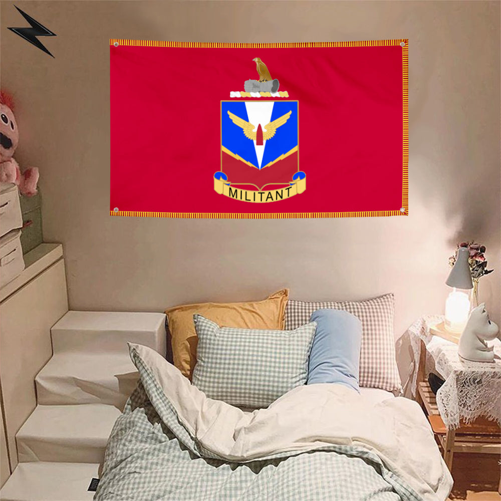Fyon The United States Army Air Defense Artillery School Flag Banner