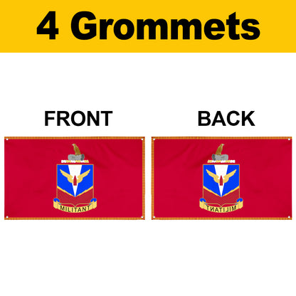 Fyon The United States Army Air Defense Artillery School Flag Banner