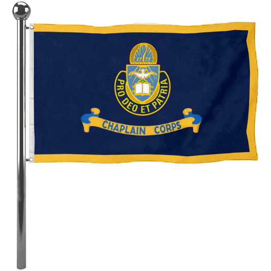 Fyon The United States Army Chaplain Corps Flag Banner