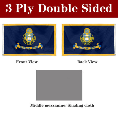 Fyon The United States Army Chaplain Corps Flag Banner