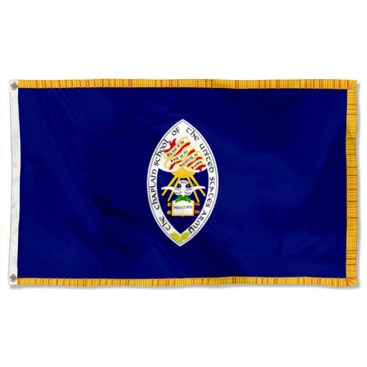 Fyon The United States Army Chaplain School Flag Banner