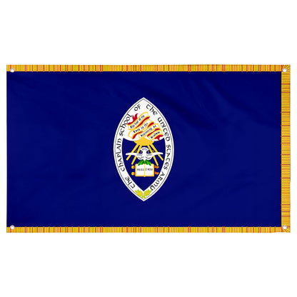 Fyon The United States Army Chaplain School Flag Banner