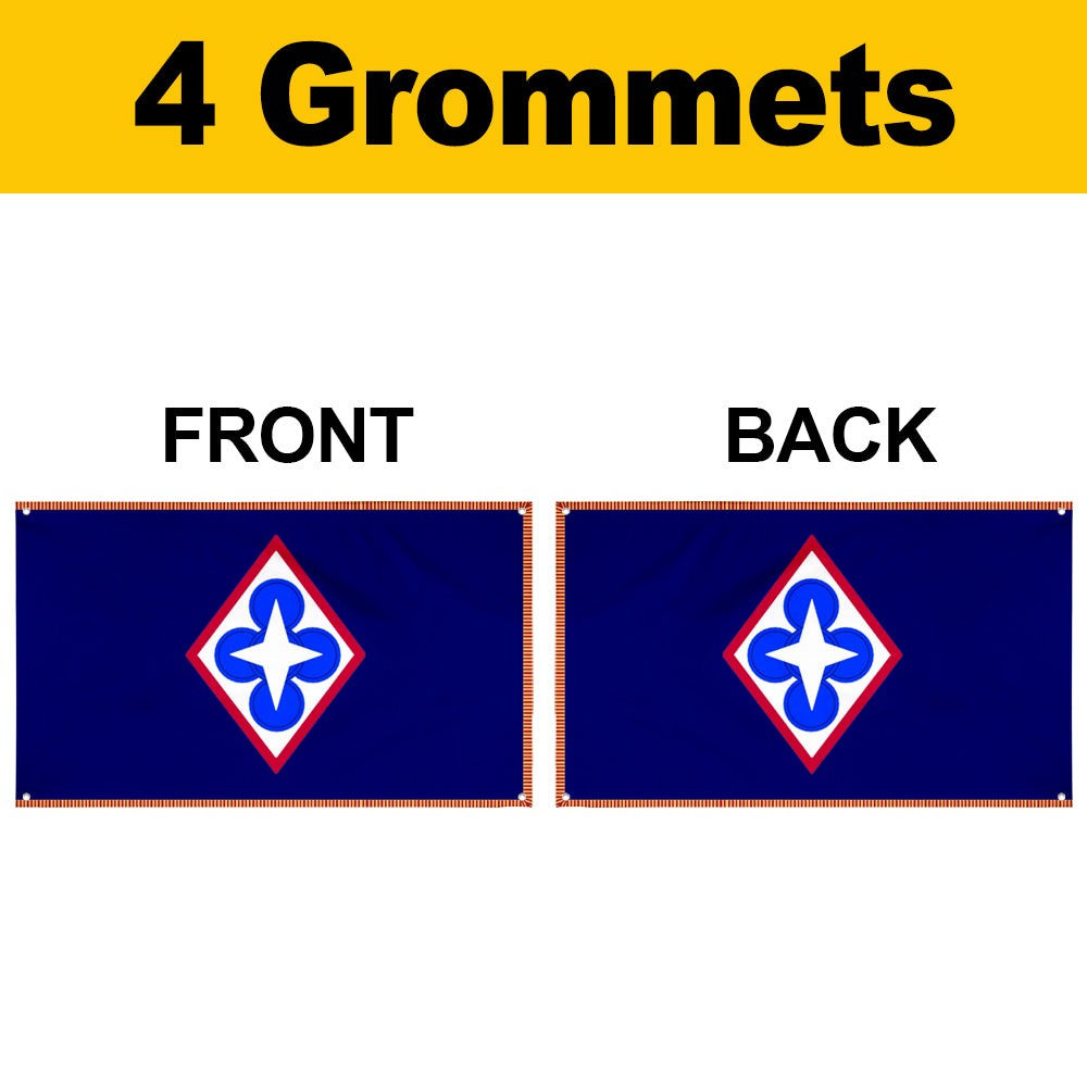 Fyon The United States Army Combined Arms Support Command Flag Banner