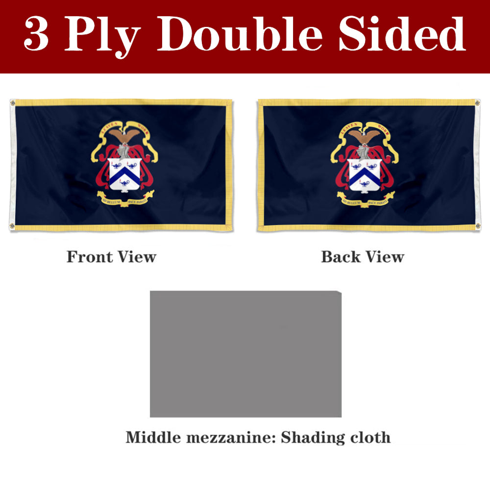 Fyon The United States Army Command and General Staff College Flag Banner