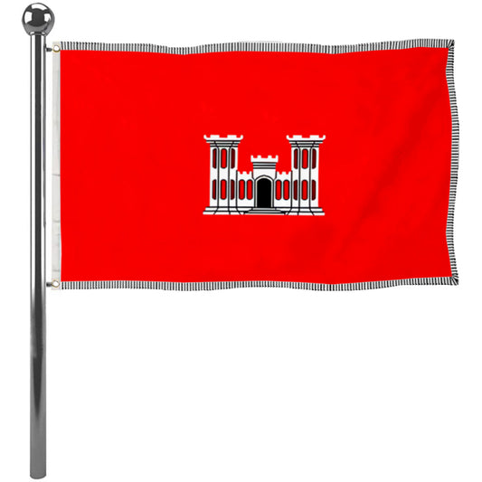 Fyon The United States Army Corps of Engineers Flag Banner