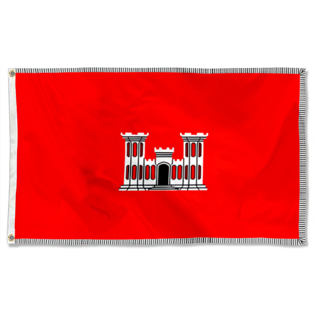 Fyon The United States Army Corps of Engineers Flag Banner