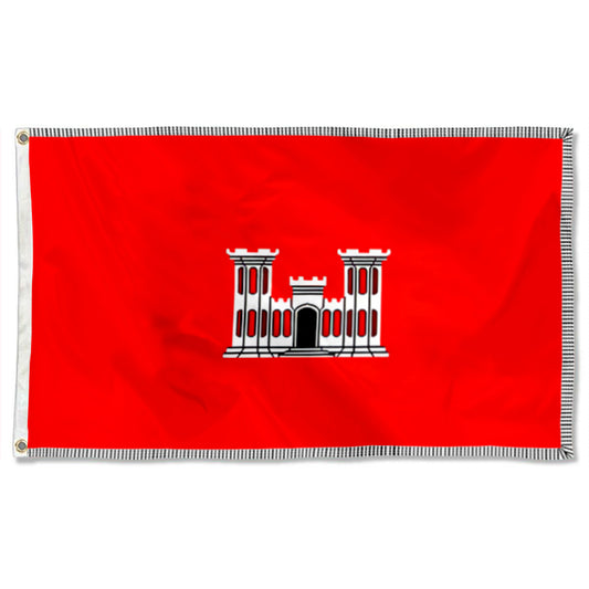 Fyon The United States Army Corps of Engineers Flag Banner