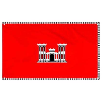 Fyon The United States Army Corps of Engineers Flag Banner