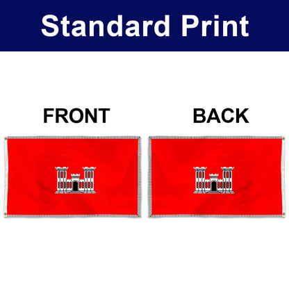 Fyon The United States Army Corps of Engineers Flag Banner