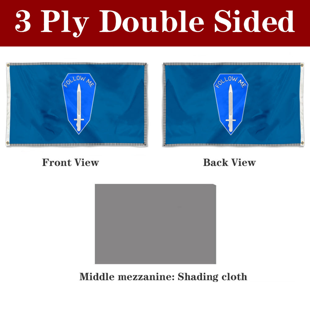 Fyon The United States Army Infantry School Flag Banner