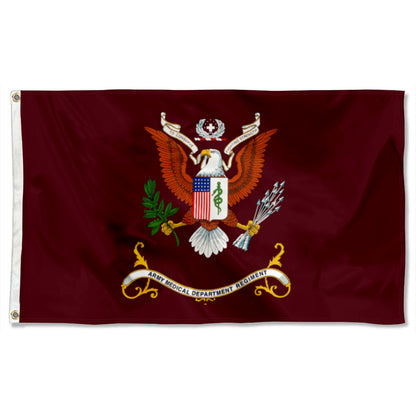 Fyon The United States Army Medical Department Center and School Flag Banner