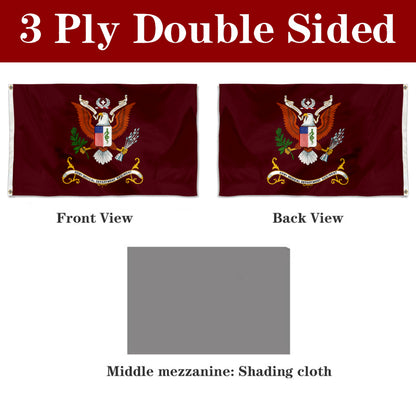 Fyon The United States Army Medical Department Center and School Flag Banner