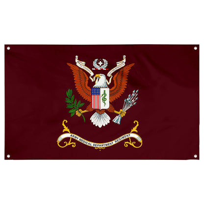 Fyon The United States Army Medical Department Center and School Flag Banner