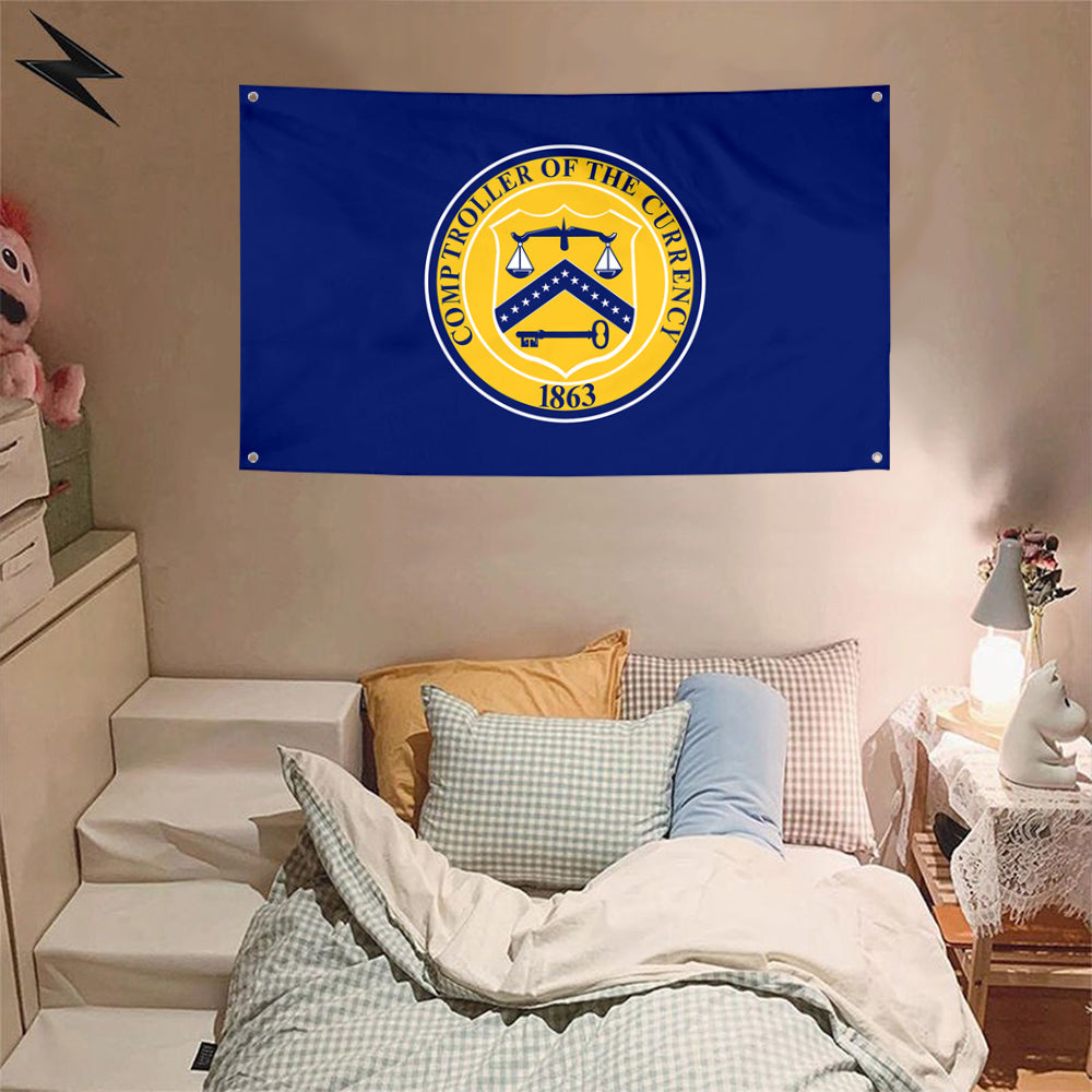 Fyon The United States Comptroller of the Currency Flag Banner