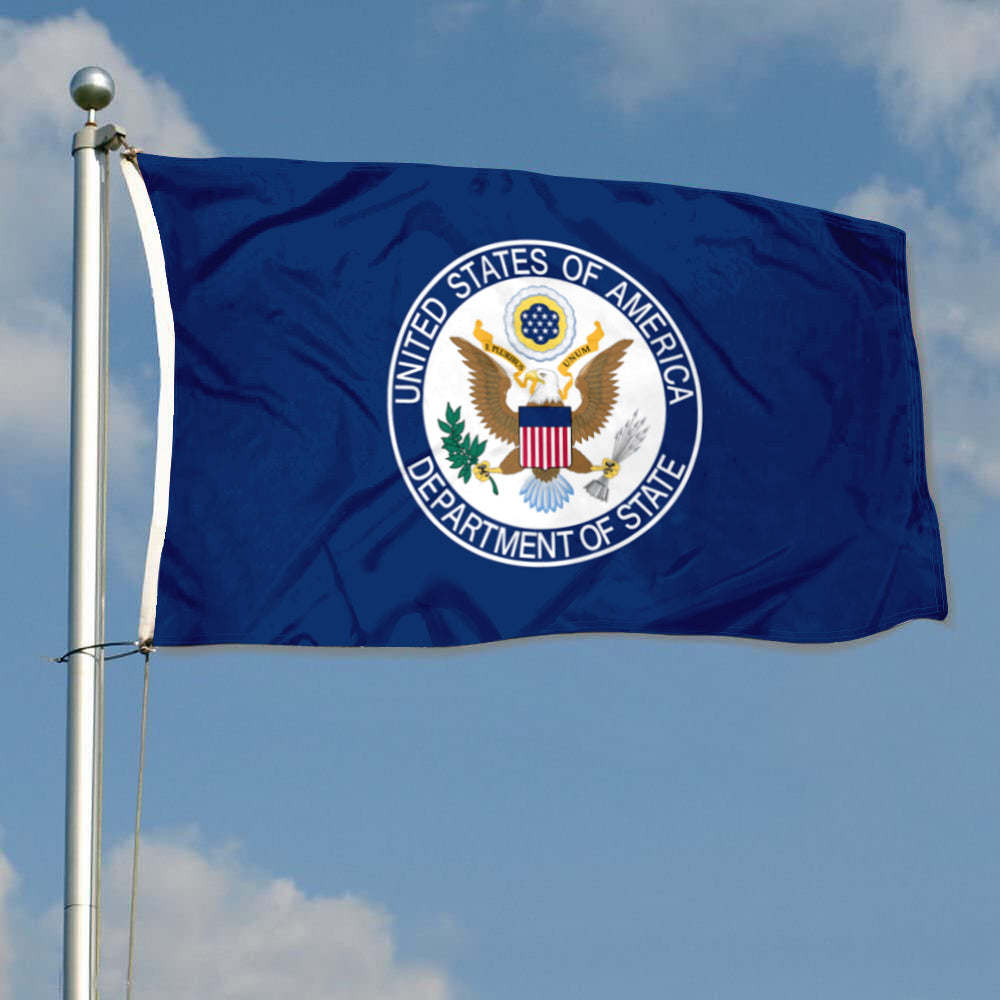 Fyon The United States Department of State Flag Banner