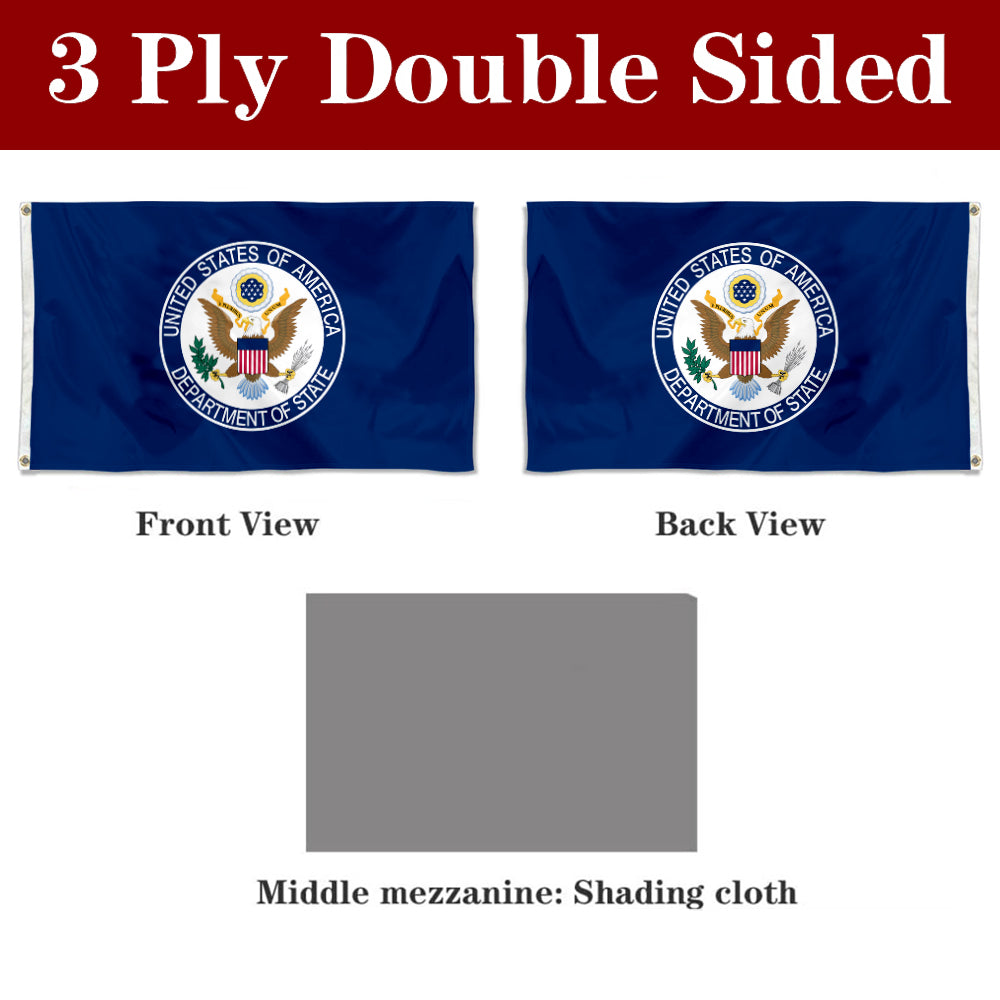 Fyon The United States Department of State Flag Banner