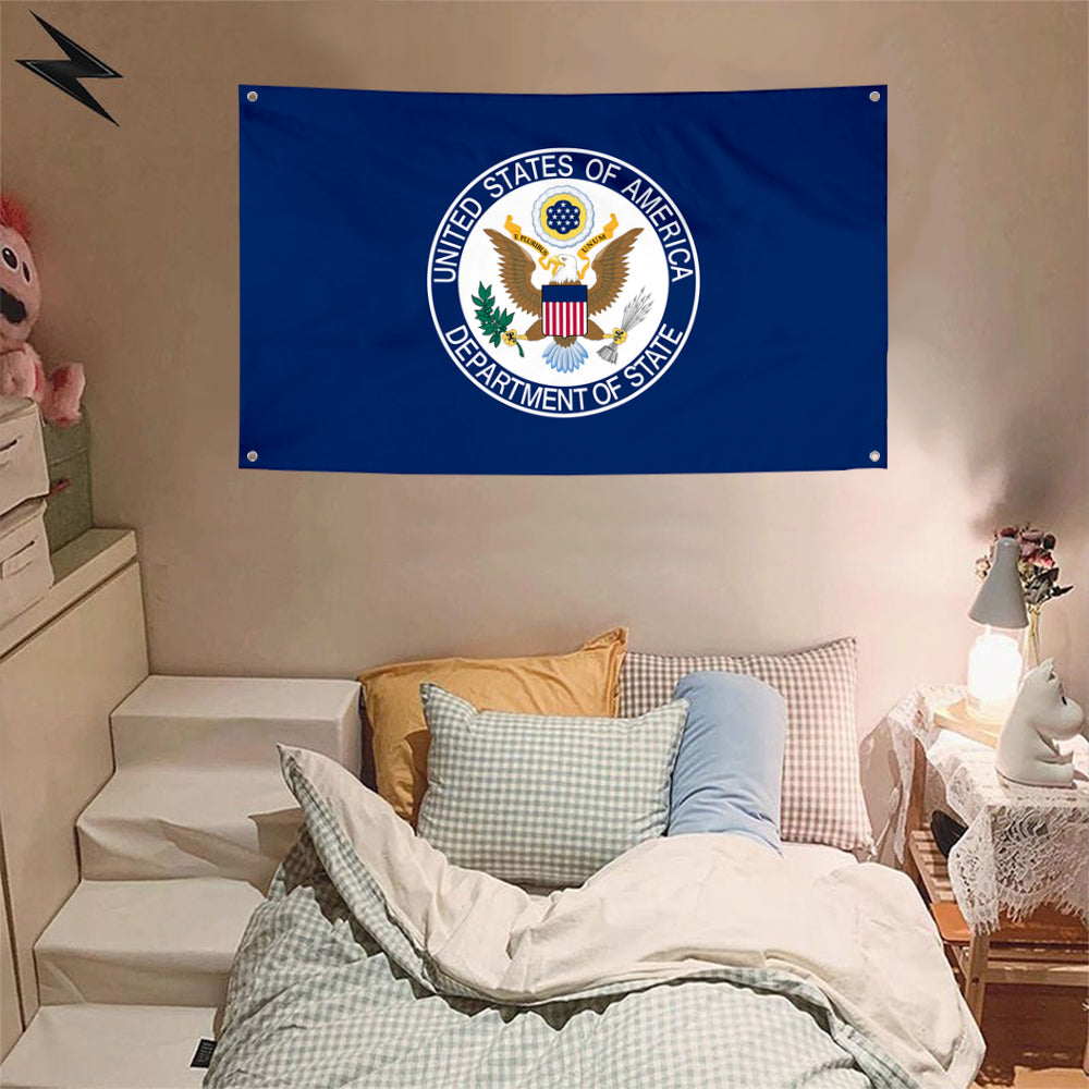 Fyon The United States Department of State Flag Banner