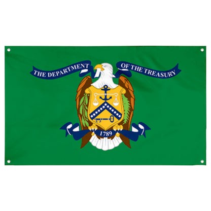 Fyon The United States Department of the Treasury Flag Banner