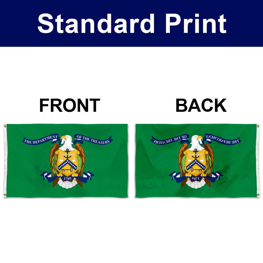 Fyon The United States Department of the Treasury Flag Banner