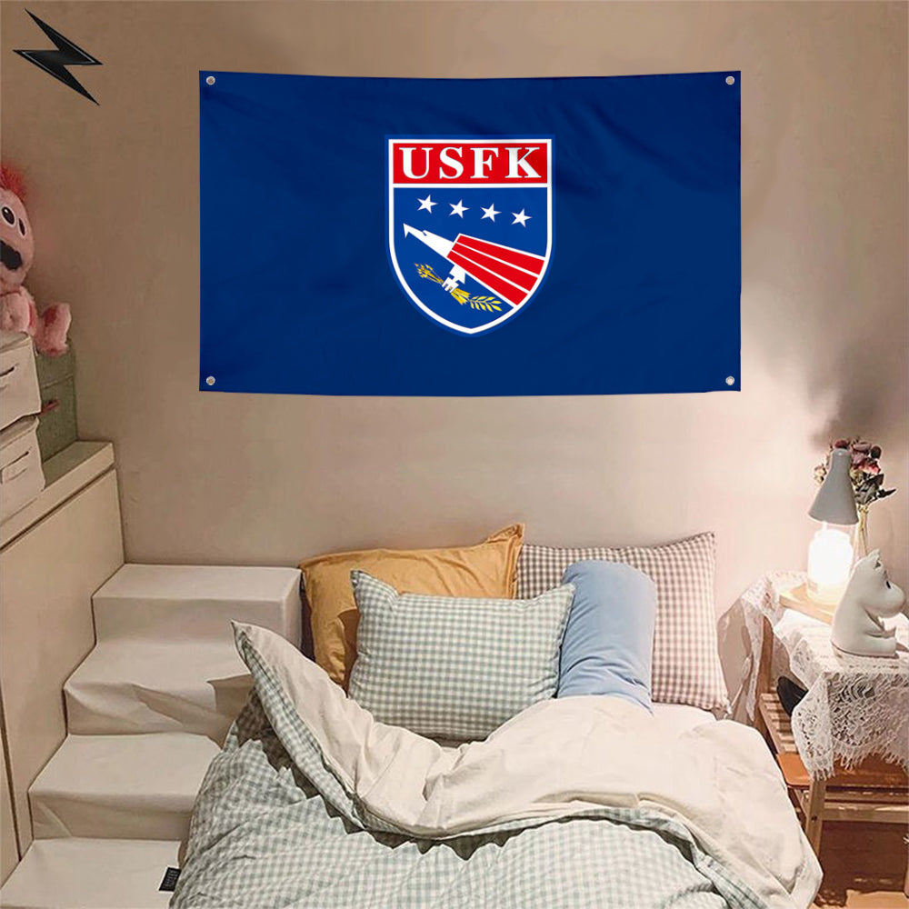 Fyon The United States Forces Korea Flag Banner）