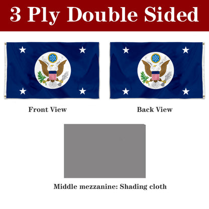 Fyon The United States Secretary of State Flag Banner