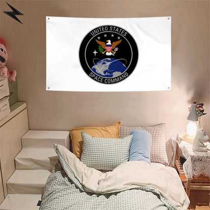 Fyon The United States Space Command Flag Banner