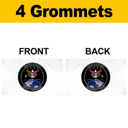 Fyon The United States Space Command Flag Banner