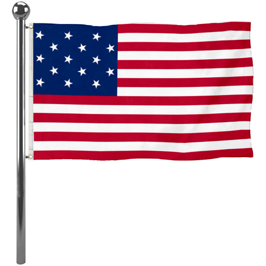 Fyon The Star-Spangled 15 Stars (1795–1818) Flag Banner