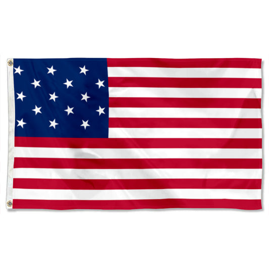 Fyon The Star-Spangled 15 Stars (1795–1818) Flag Banner